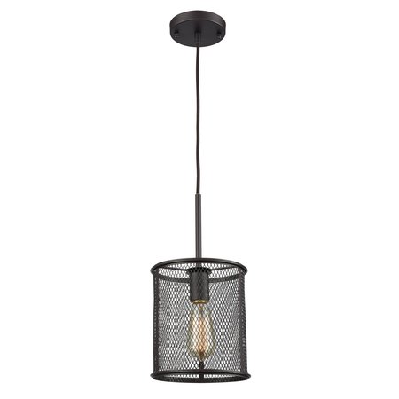 THOMAS Williamsport 8'' Wide 1Light Mini Pendant, Oil Rubbed Bronze CN250151